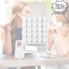 Soporte de teléfono móvil de silicona con ventosa doble cara, accesorio de teléfono móvil de manos libres, soporte para selfie y video, accesorio para teléfono y teléfono móvil Android, ventosa de silicona de fuerte adherencia adecuada para una variedad de escenarios utilizada para sostener el teléfono y evitar que se caiga, accesorios de selfie para teléfono móvil