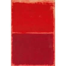 1pc Bảo tàng Mark Rothko Triển lãm Nghệ thuật trừu tượng hiện đại Poster Tranh vải Canvas In tường Hình ảnh cho phòng khách Trang trí nhà Quà tặng Khung tùy chọn - Nhiều màu - Xem 19