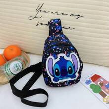 Sanrio 1pc Cartoon Casual Shoulder Bag, Small Backpack, Chest Bag, Lightweight & Cute Crossbody Bag - Suitable For Valentine's Day, Halloween, Thanksgiving And Birthday, Student Storage Bag, Backpack