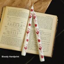 European Halloween Creative Long-Stem Candle Horror Atmosphere Creator For Ghost Festival Party Lighting, Long Candlestick