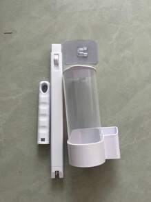 1 Set Disposable Toilet Brush, 1 Base And 6 Replaceable Heads, Portable Toilet Brush With Refill, Essential For Dorms, College Dorms, Back-To-School Supplies, Bathroom Decor, For Thoroughly Cleaning Household Toilets And Bathroom Fixtures, Suitable For Sinks, Bathtubs, Mops, Swimming Pools (Random Color & Style)