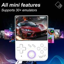 64G 迷你复古游戏机内置 20000+ 款游戏，3.5 英寸高清屏幕手持游戏机，配备开源 Linux 系统和 4000mAh 电池 - 彩色 - 查看 5