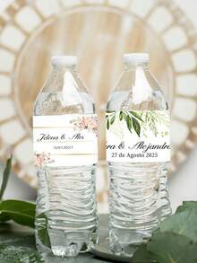 Customized Celebration Labels Personalized Bottle Stickers Customized Name Text Stickers Birthday Baptism Wedding Decoration Water Bottle Label Decoration Supplies,Custom Water Bottle Sticker - Custom Logo Label - Graduation Bottle Label - Birthday Label - Multicolor - View 5