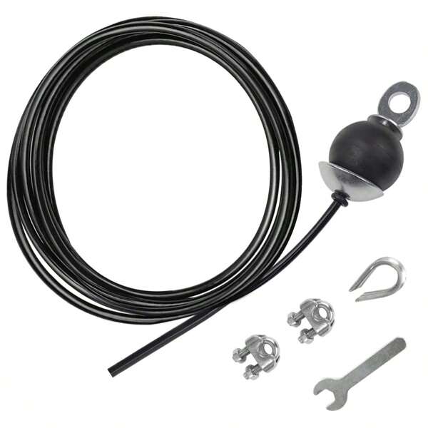 500cm/300cm/400cm verstellbare Fitness Seilzug Widerstandsbänder, Schwergewichtige 5mm Gym Seilzug Ersatz für Heimfitnessgeräte, Sport, Gym, Hausübungen, Gymgewichte, Gewichte, Frauengewichte