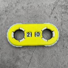 Contatore di vite stampato in 3D, adatto per giochi di ruolo e di carte - Portatile, materiale PLA durevole, età 14+, per giochi e RPG