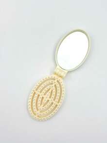 2 in 1 Specchio Pieghevole e Pettine, Pettine Carino per Studenti, Pettine Portatile per Viaggio e Uso Domestico - Multicolore - Visualizzare 12