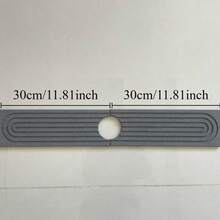 1PC Kitchen Sink Faucet Mat Super Absorbent Silicone Clay Quick Dry Stone Absorbent Splashproof Kitchen Gadgets For Kitchen Dining Sink Bathroom Bathtub Holiday Gifts