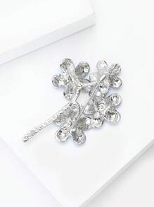 1pc Forget Me Not Blue Flower Brooch For Women,Plant Brooches,For Bag, Sweater, Coat, Hat, Shoes, Dress, Suit