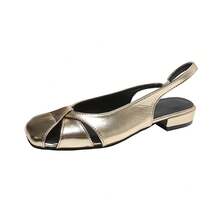 Women Walking Shoes - 金色 - 查看 2