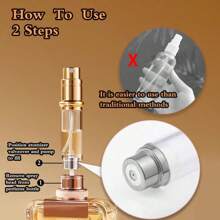 5ml Mini Portable Refillable Perfume Spray Bottlewith Bottom Filling Design Genuine Leather Shell Nanoscale Sprinkler Great Companion For Travel And Business White