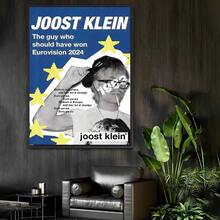 1/6 件 Joost Klein 歌手高清海报印刷品，艺术收藏，家居装饰，音乐迷，墙壁艺术，适合卧室和客厅精美装饰挂画，送给粉丝的完美礼物，非常适合房间装饰（无框） - 彩色 - 查看 6