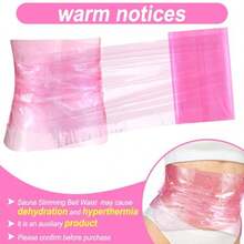 Wrap Around Abdomen Pink Sauna Sweat Belt For Weight Loss, Reusable, With Waist Sweat Enhancer To Wrap Around Abdomen., Gym, Sport, Gym, Home Exercise, Sport Accessories, Gym Accessories, CrossFit Accessories