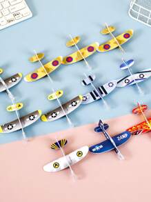 20pcs - Random Color Foam Glider Planes, Paper Airplanes, Party Favor Filler Bags, Outdoor Flying Toys, Bulk Men And Women Prize - Party Favors - Easter Egg Fillers, Christmas