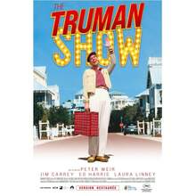 1 件经典科幻电影《楚门的世界》极简主义电影海报帆布画复古墙壁艺术画家居宿舍装饰节日和生日礼物、办公室装饰布置艺术品可选框架 - 彩色 - 查看 66