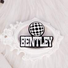 1 peça pingente personalizado esportivo com tema esportivo, pingente Bogg, pingente esportivo personalizado, placa de identificação para jogador esportivo, pingente Bogg - Multicolorido - Ver 13