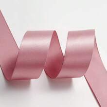 1 Roll, 20 Yards (1 Yard = 0.914 M) High-Density Thick Single-Sided Polyester Satin Ribbon, Gift Box Packaging Ribbon, Mainly Used For Gift Wrapping, Hair Accessories, Holiday Decorations, Wedding Supplies, Etc.