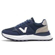 Men Casual Athletic Shoes - Blue - View 4