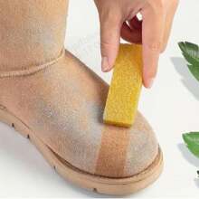 Suede & Faux Leather Shoe Cleaning Products - Durable Rubber Brushes, Simple & Gentle, 1/2/3/4 Pcs Set, Convenient For Home And Travel