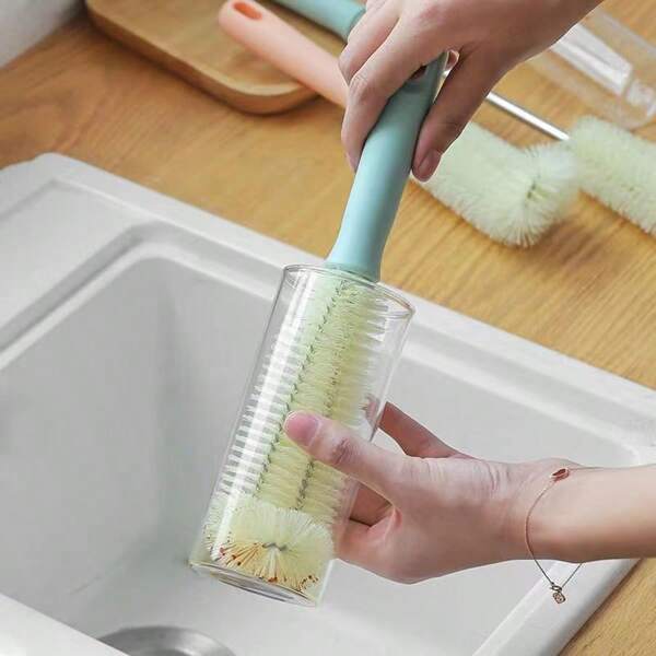 1pc Cup Cleaning Brush,Clean The Cup Brush Without Any Blind Spots,Baby Bottle Brush