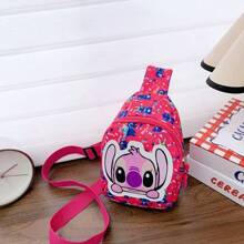 Sanrio 1pc Cartoon Casual Shoulder Bag, Small Backpack, Chest Bag, Lightweight & Cute Crossbody Bag - Suitable For Valentine's Day, Halloween, Thanksgiving And Birthday, Student Storage Bag, Backpack