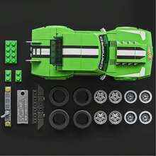 Hot Wheels Speed 68 Camaro Car To Build And Customize. Scale 1:12 ✅ Delivery 24/48h To Spain (Peninsula) - Toy Cars - Mattel - Ref. JFT16 - Multicolor - View 6