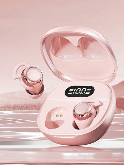 NEW SENYANG New Style 2025 True Wireless In-Ear Macaron Musics Earbuds Sleeping Headset Couples Video Earplug Mini Earbuds Comfortable TWS HIFI Dolby Bass Stereo HD Calling Earphones Adapted For Android For Cellphone Gaming Earpieces Music Smart Headphones