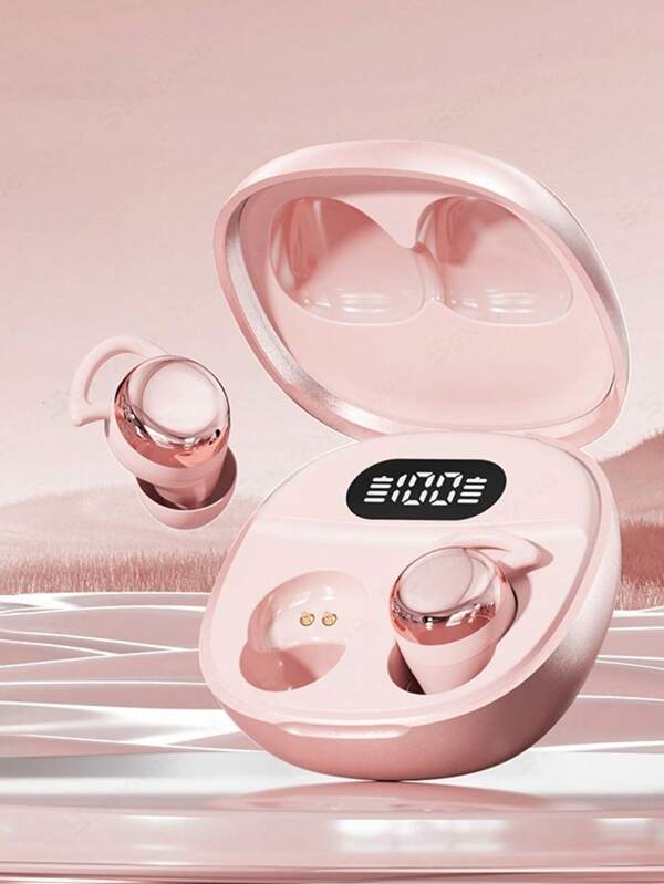 NEW SENYANG سماعات أذن لاسلكية حقيقية نمط جديد 2025 ماكرون موسيقى ، سماعات نوم ، أزواج فيديو قابسات أذن صغيرة مريحة تقنية TWS ستيريو HIFI ضوضاء متطورة للهواتف الجوالة ألعاب الموسيقى الذكية