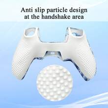 1 Set Of Controller Protective Case + 2 Joystick Caps, Non-Slip Textured Design, Enhances Gameplay Feel, Anti-Slip, Anti-Sweat, Anti-Scratch - Multicolor - View 5