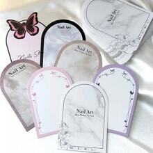 20pcs 8.5x12.5cm False Nails Display Cards Handmade Nail Tips Portable Nail Art Storing Cardboard Manicure Nail Packaging Cards - Multicolor - View 3
