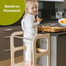 Sgabelli per bambini - Legno - Visualizzare 2