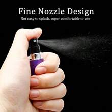 Set de 5 pulverizadores de perfume recargables y portátiles de mini tamaño, botella de perfume con atomizador premium de 5ml para viajes