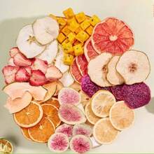 1 Pack Of 5/10/15/20/25/30pcs Dried Flowers, Dried Orange Slices, Dried Yellow Lemon Slices, Dried Green Lemon Slices, Dried Red Orange Slices, Dried Figs, Suitable For Handmade Candles, Soap, Aromatherapy, Home Decor, Party Decorations, Suitable For Living Room, Bedroom, Office, Cafe - Candle Dried Flowers (1 Piece) - View 2