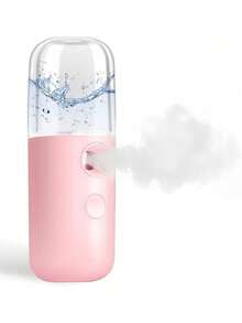 30ml 便携式纳米面部喷雾器 - 迷你面部喷雾蒸汽机，用于保湿浅米色、睫毛延长和化妆 - USB 可充电 - 圣诞节和情人节的完美礼物，母亲节送给妈妈的礼物 - 彩色 - 查看 9