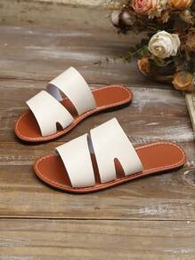 New Spring/Summer Elegant Women Flat Sandals, Fashion Casual Beach Slip-Resistant Durable Ladies Shoes