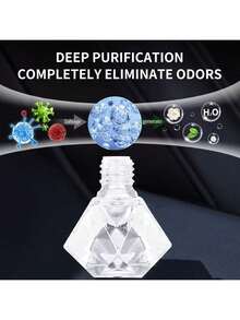 1pc 8ml Car Aromatherapy Pendant Air Freshener, A Must-Have For Summer Vacations, Suitable For Daily Driving And Traveling. Cute Car Air Freshener, Fashionable Nordic Design Pendant, Elegant Feminine Car Decoration, Plant Fragrance, The Perfect Boyfriend Gift For Your Girlfriend, Bringing Long-Lasting Fragrance - Multicolor - View 3