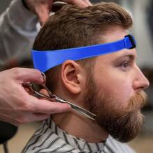 Home DIY gebogene Silikon Haarschnittführung, Kragen-Rasierer Vorlage & Haarschneide-Anleitung, Haarschneidewerkzeug