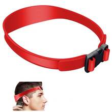 Home DIY gebogene Silikon Haarschnittführung, Kragen-Rasierer Vorlage & Haarschneide-Anleitung, Haarschneidewerkzeug