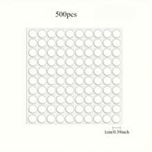 Doppelseitige Klebepunkte, klebrige Knetmasse, abnehmbare Poster-Putty, transparente, wiederverwendbare runde Befestigungssticker, durchsichtiges klebriges Klebeband zum Aufhängen von Bildern und Ballons an der Wand