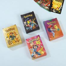 pokemon The Outer Packaging Is Randomly Sent With English Cute Gold Foil Cards Vmax Pokémon Pocket Monster Cards Entertainment Card Collection Battle Card Ornaments Creative Gifts Anime Characters Kawaii Birthday Gifts Christmas Halloween