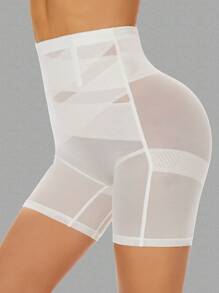 1 pieza Faja moldeadora para mujeres, reductora de abdomen, levanta glúteos, shorts de control corporal, faja de moldeado, pantalón reductor de muslos
