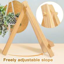 10 Stück/6 Stück/2 Stück Mini Holz Staffelei Ständer, kleine Holz Kunst Leinwand Staffelei Stativ, tragbarer A-Rahmen für Künstler, Basteleien, Visitenkarten, Fotos, Geschenke