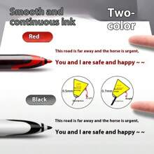 Tianchuo Jifeng Retractable Quiet Ballpoint Pen, High-Tech Pen For Writing, Sketching, Signing, Calligraphy Practice School Supplies, Back To School