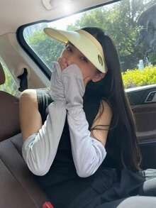 Găng tay lái xe, Găng tay lái xe chống nắng làm mát cho nữ, Găng tay lái xe không ngón thoáng khí, Găng tay lái xe mùa hè chống tia UV, Găng tay lái xe ngoài trời khô nhanh, Thiết yếu cho mùa hè - Nhiều màu - Xem 2
