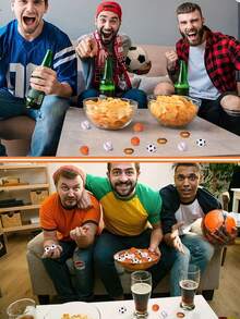 5 pièces - Balle de couleur aléatoire, ballons de football sous pression, balles anti-stress sportives, mini balles moussantes à tripoter, ballons de football en mousse mini à presser pour anniversaire, soulagement du stress, soulagement de l'anxiété, jeux de balle, cadeaux de Noël, cadeaux de remise des diplômes, cadeaux de la fête des pères. Produits de décompression pour adultes