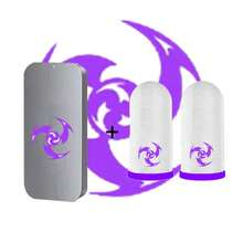 Fiberglass Gaming Finger Sleeves, Breathable Touchscreen Thumb Cover, Sweat-Resistant, Smooth Sliding, Lightweight And Comfortable, Enhanced Gaming Experience