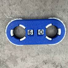 Contatore di vite stampato in 3D, adatto per giochi di ruolo e di carte - Portatile, materiale PLA durevole, età 14+, per giochi e RPG