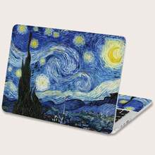 SUPSTICKER 2pcs Starry Element Laptop Skin, Made Of High Quality Waterproof And Anti-Scratch Pvc Material, Suitable For Office Desk Tops, Student Desks And Travel Use, Adds Personalized Decor And Protects The Surface Of Your Laptop, Peel And Stick;Can Be Compatible With Macbbok Case - Multicolor - View 11