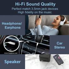 FCV Aux Cord For IPhone, IPhone 3.5mm Headphone Jack Aux Cord Lightning/UBS-C To Aux Audio Cable For Car Home Stereo Speaker Headphone Compatible With IPhone