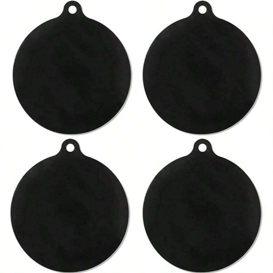 4pcs Silicone Stovetop Burner Covers - Heat Resistant Up To 250°C/480°F, Non-Stick, Easy To Clean, Reusable, For Home Induction Cooktops
