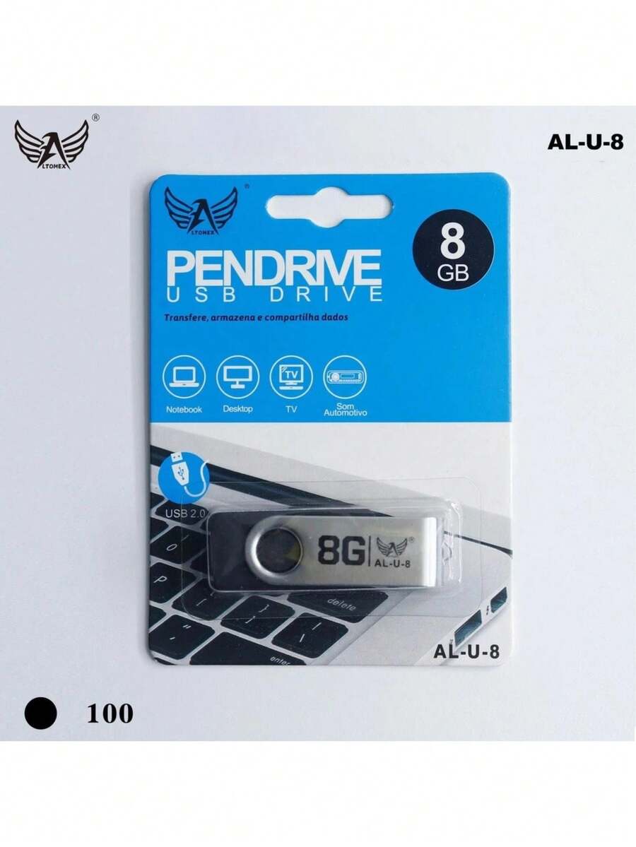 Altomex Original 8g/16g/32g/64g USB Flash Drive - 8G - View 1